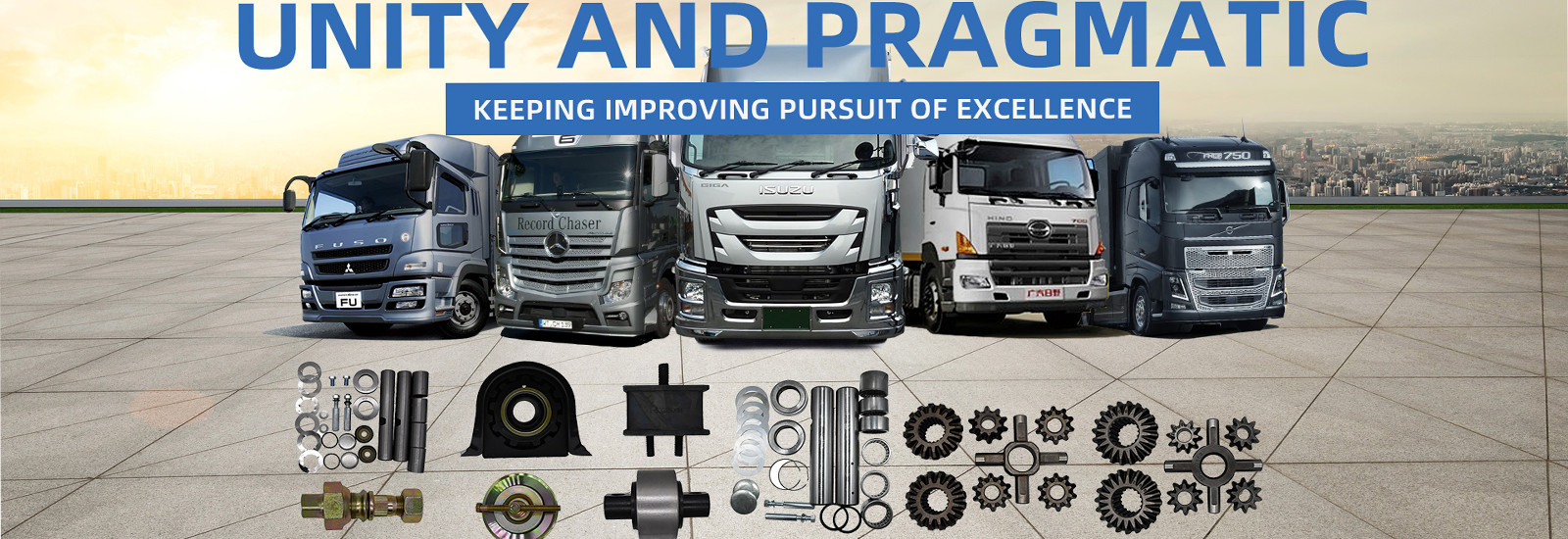 गुणवत्ता ISUZU ट्रक पुर्जों कारखाना